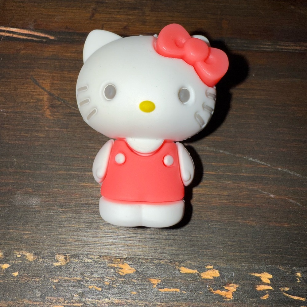 Hello Kitty Red and White Figurine